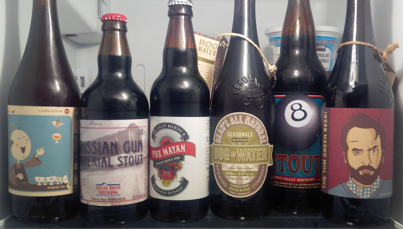 Super bowl craft beer stash